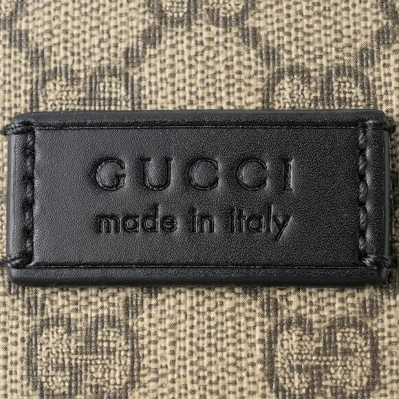 Gucci Backpack GG Supreme Beige Black main image 4